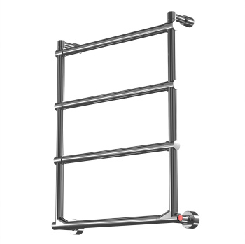 Полотенцесушитель электрический Margaroli Sole 5124704MWNB 64x52 правый белый