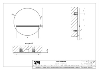 Излив Gessi Venti20 65295.726 Warm Bronze Brushed PVD