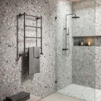 Полотенцесушитель водяной Margaroli Armonia 94425504GON 90.5X66.5 золото