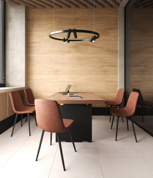 Слэб керамический STAROSLABS Matt Oakwood Honey Shape Tech 2800x1200x6 шт