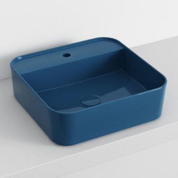 Раковина накладная/подвесная Cielo Shui Comfort SHCOLAQF OL 44 см синий