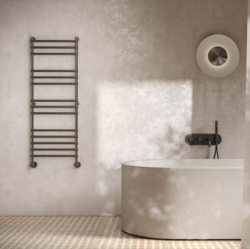 Полотенцесушитель водяной Margaroli Sole 4643711BWBPVD 107x43 бронза