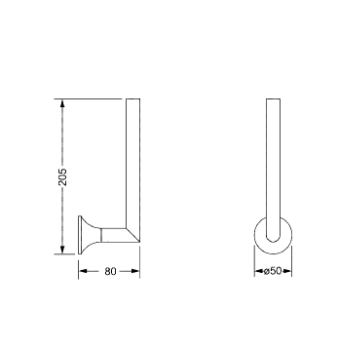 Держатель для туалетной бумаги Jorger Valencia 638.00.015.000 хром