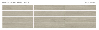 Плитка STAROWOOD Forest Argent 20x120 Matt м2