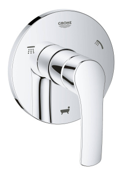 Внешняя часть переключателя GROHE Eurosmart New на 3 положения, хром 19972002