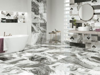 Керамогранит ZEUS WHITE GLOSS 49,1*98,2