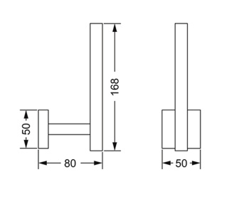 Держатель для туалетной бумаги Jorger Charleston Square 634.00.015.000 chrome
