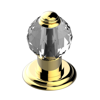 Вентиль смесителя для раковины THG Mandarine Cristallia Diamant U1K-F01-35 полированное золото