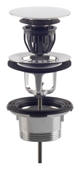 Донный клапан для для ванны OMP Tea Clicker 8334.060.6.XD белый