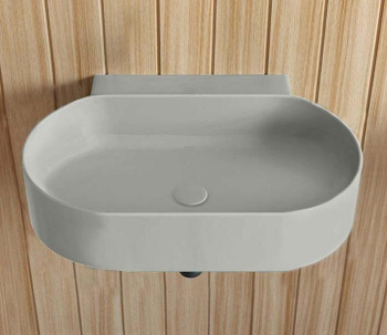 Раковина подвесная Cielo Mare MRLS50SF PM 50 см серый