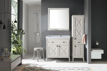 Шкаф пенал ASB-Woodline Монте 40см 10801