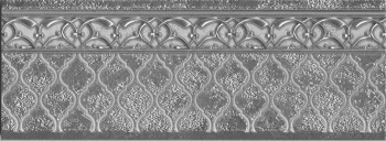 Плитка Alhambra Silver Zocalo 11x29.75