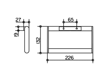 Полотенцедержатель Keuco Plan 14921070000 нержавеющая сталь