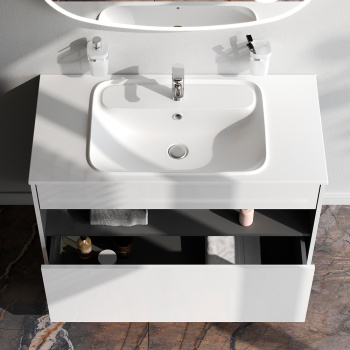 Тумба под раковину AM.PM Func 100 M8FFUX1001WG