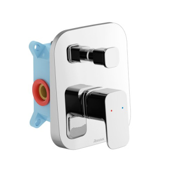 Смеситель для душа Ravak 10° X070136, с переключателем