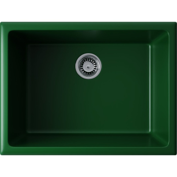 Мойка кухонная Omoikiri Okinoshima 61-U/I-RG Glossy royal green 4911263