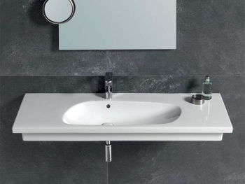 Раковина подвесная/накладная Cielo Enjoy EJLS120 120 см белый