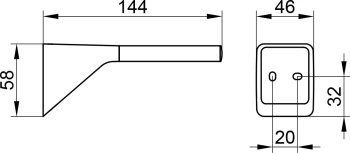 Держатель для запасных рулонов Keuco Aveno 14663010000 хром