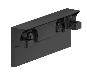 Клеевой комплект Keuco 04994370800 Nr. 8 с крепежным элементом, черный матовый