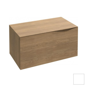 Тумба для ванной 80 см Jacob Delafon Stillness EB2004-G1C, белый блестящий лак белый