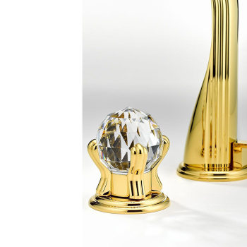 Смеситель для раковины THG Najem E53-F01-151 полированное золото