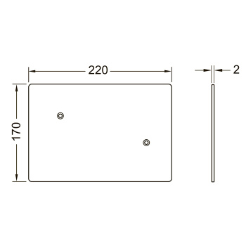 TECEflushpoint Заглушка