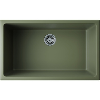 Мойка кухонная Omoikiri Okinoshima 76-U/I-OL olive 4997147