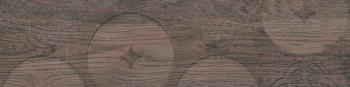 Керамогранит Villeroy&Boch 2380HW91 Декор Lodge темно-коричневый 22.5x90