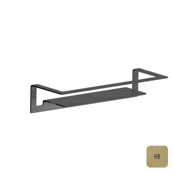 Almar Аксессуары Полка 30xh70см., цвет: латунь брашированная PVD E300001.HB