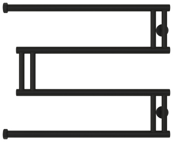 Полотенцесушитель водяной Сунержа High-Tech model &quot;M+&quot; 500х650 31-4050-5065 матовый черный