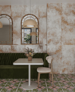 Плитка Staro Metal Titanium White 60x120 Matt м2