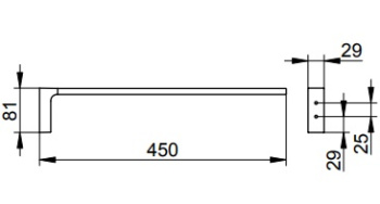Полотенцедержатель Keuco Edition 11 11120290000 красное золото шлифованный