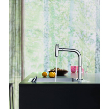 Кухонная комбинация 450, Hansgrohe C71, цвет-хром