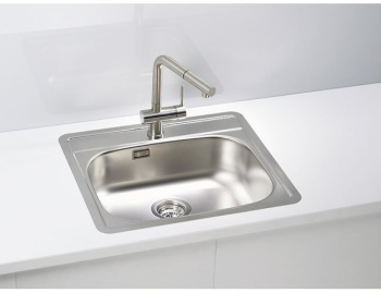 Мойка LINE MAXIM 90-SAT 795X505 2Xс сифоном 1127257 (FS,коробка),