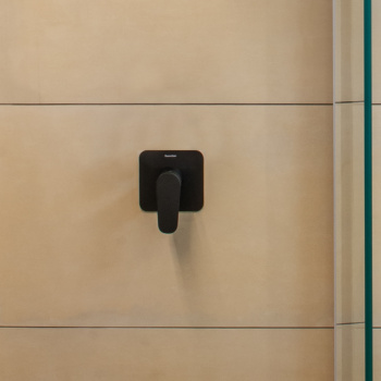 Смеситель для душа Ramonsoler Alexia встраиваемый на 1 выход чёрный 361801SNM