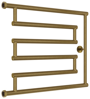 Полотенцесушитель водяной Сунержа High-Tech model &quot;L+&quot; 500х650 05-4052-5065 состаренная бр