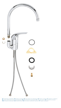 Смеситель Grohe Euroeco 32752000 для кухонной мойки