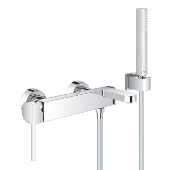 Смеситель для ванны GROHE Plus, настенный монтаж 33547003