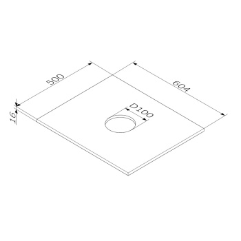 Столешница AM.PM Func 60 M8FST0600OF