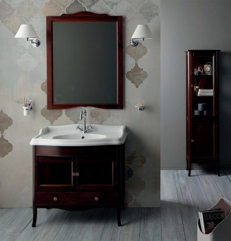 Стакан для ванной комнаты подвесной Simas Victoria 260203cr хром/белый