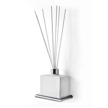 3SC Guy Ароматический диффузор подвесной, композит Solid Surface, цвет: белый матовый/хром GU01PRSL