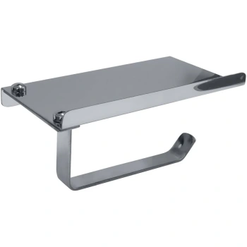 Держатель туалетной бумаги Bemeta 153312132 с полкой для мобильного телефона