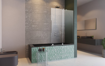 Шторка для ванны Radaway Furo PND II 888 Left 10109888-01-01L левая