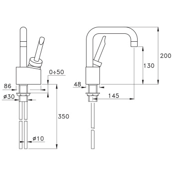 Смеситель для раковины Stella Box 3223 BX 00117 CR00 хром