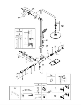 Душевая система Grohe Euphoria 26363000