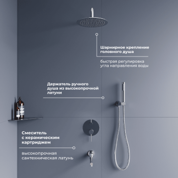 Душевая система скрытого монтажа RGW Shower Panels SP-55 51140855-00