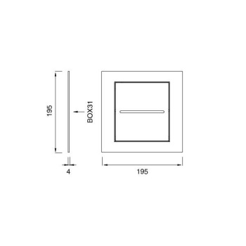 Держатель бумаги CЕА Design POR 02 S сталь