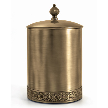 3SC Bally Ведро с крышкой, ручка Zar, цвет: золото 24к. Lucido FSC65/02GD