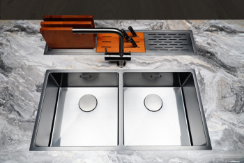 Мойка кухонная Omoikiri Taki 86-2 нержавеющая сталь 4993791