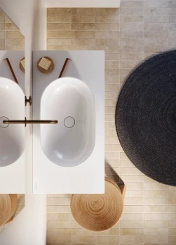 Столешница керамическая 100×50 Catalano Ceramic Top Nero satinato 0831000022